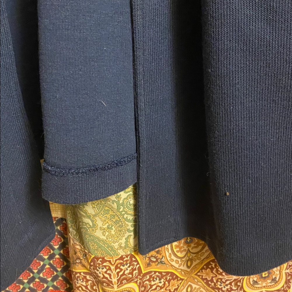 Weekenders Midnight Blue Long Knit Cardigsn - Picture 5 of 7